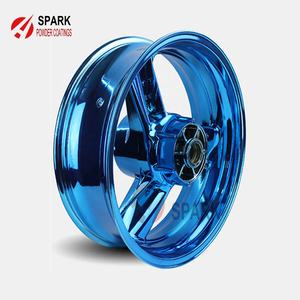 Revêtements en poudre Candy Gold CT002 Super Chrome à effet miroir pour jantes, roues et moyeux, adhérence nano - Product Image 4