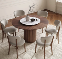 Table à manger minimaliste moderne en bois pour la maison, le bureau, les hôtels, les restaurants et les écoles