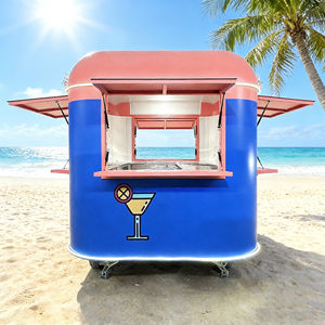 Camion de restauration mobile LED lumineux et coloré pour la vente de glaces, en acier inoxydable, longueur 13 pieds, idéal pour les paysages urbains nocturnes - Product Image 3