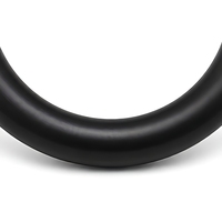 Joint d'étanchéité en caoutchouc silicone noir haute élasticité pour une utilisation sans fuite