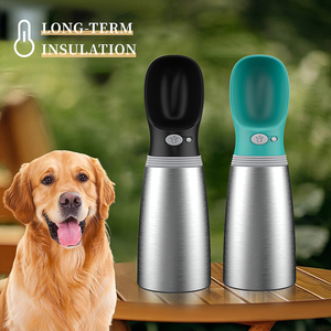 Nuevo Diseño 2026: Bebedero Portátil <span class=keywords><strong>de</strong></span> Acero Inoxidable 304 para Mascotas, Botella <span class=keywords><strong>de</strong></span> Agua Redonda para <span class=keywords><strong>Animales</strong></span> Pequeños, Bebedero <span class=keywords><strong>de</strong></span> Viaje Aislado <span class=keywords><strong>de</strong></span> Plástico para Perros - Product Image 6