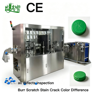 Máquina de Inspección de Tapas de Botellas de Alta Velocidad con Cámara CCD para Detectar Deformaciones y Diferencias de Color en Tapas de Rosca, 900 Piezas por Minuto - Product Image 4