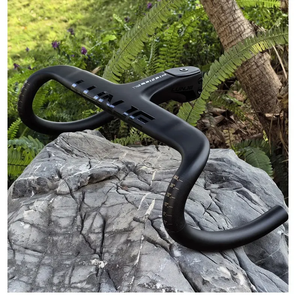 Lunje mới phá vỡ sợi carbon tất cả bên trong dòng uốn cong tay lái với thân cây tích hợp đường xe đạp Carbon tay lái - Product Image 5