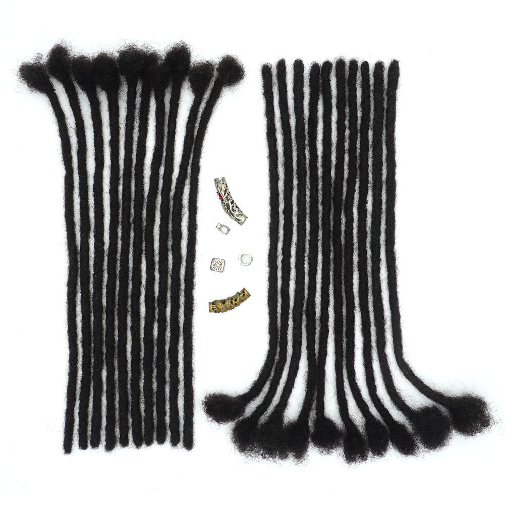 Vast Hair Workshop Craft Detail 7 for [KAMA Dreads] Permanent Natural Human Hair Soft Dreadlocks Extensions Dreadlocks Hombre for Wholesale