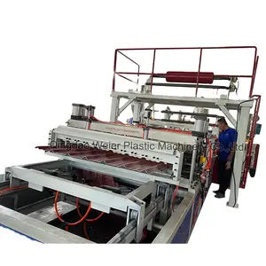 Asa Pvc geri dönüşümlü çatı levha makinesi plastik çatı kiremiti fayans üretim makinesi