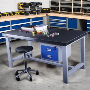 <span class=keywords><strong>Banco</strong></span> DE TRABAJO personalizable de acero inoxidable resistente, cajón de doble capa, <span class=keywords><strong>banco</strong></span> de trabajo ESD, escritorio de construcción, mesa de reparación de teléfonos móviles - Product Image 5