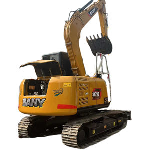 Excavadora Usada Sany Sy75 de 7.5 Toneladas, Excavadora Hidráulica de Orugas de Segunda Mano SY215C SY235C SY60C en Buen Estado, Gran Oferta - Product Image 1