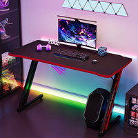 Venta caliente profesional precio más bajo mesa de juegos pc mesa de escritorio gammers escritorio inteligente para juegos