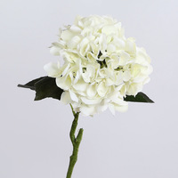 Buket Bunga Hydrangea Buatan Vintage Bernuansa Asli untuk Dekorasi Pernikahan, Centerpiece, dan Dekorasi Rumah Bergaya Bohemian