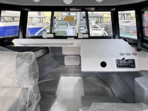 Barca da Pesca in Alluminio di Alta Qualità 9m 30ft, Yacht da Crociera ad Alta Velocità, <span class=keywords><strong>Imbarcazione</strong></span> <span class=keywords><strong>a</strong></span> Remi e <span class=keywords><strong>a</strong></span> <span class=keywords><strong>Vela</strong></span> con Motore per 12 Persone - Product Image 2