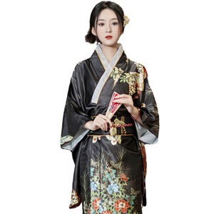 Kimono Tradizionale Giapponese, Pigiama <span class=keywords><strong>da</strong></span> Donna a Maniche <span class=keywords><strong>Lunghe</strong></span> con Stampa in Rilievo, <span class=keywords><strong>Taglie</strong></span> <span class=keywords><strong>Forti</strong></span>, Camicia <span class=keywords><strong>da</strong></span> <span class=keywords><strong>Notte</strong></span> per Ragazze - Product Image 5