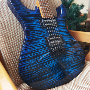 Guitarra Eléctrica de 6 Cuerdas S-G37 con Cuerpo de Madera de Arce Flameado, Precio de Fábrica, Gran Venta - Product Image 1