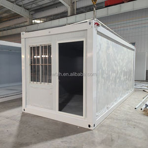20 pieds auto pliant mobile portable <span class=keywords><strong>caravane</strong></span> conteneur maison préfabriquée deux <span class=keywords><strong>chambres</strong></span> un hall maison repliable préfabriquée avec remorque - Product Image 6