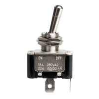 Interrupteur à bascule robuste, interrupteur électrique étanche, interrupteur à bascule ON-OFF 15A/250V 20A/12V pour voiture, bateau
