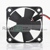 Nuevo Original Sunon 5V 24V 48V DC 12V 0,9 W AC EC 5010 50X50X10MM 5CM CPU Notebook Inverter Silencioso 2 hilos Ventilador de refrigeración de 2 hilos
