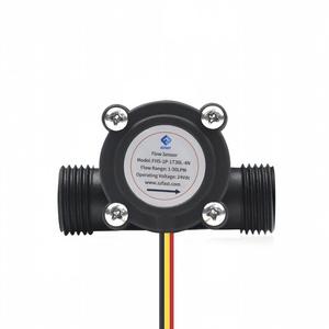 HKFAST FHS-1P-1T30-4N Nylon Hall Flow Sensor G1/2 External Thread 1-30L/min 5-18VDC Pulse Flow Switch For Water Oil <b>Liquid</b> - Product Image 2