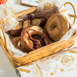 กระดาษห่ออาหารกันซึมพิมพ์โลโก้ตามสั่ง สำหรับแซนวิช เบอร์เกอร์ ร้านอาหาร - Product Image 3