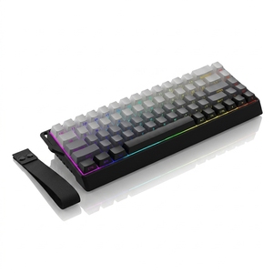 Kit de clavier mécanique <span class=keywords><strong>RGB</strong></span> 68 touches, BT 2.4G sans fil, triple mode, gravure latérale, clavier mécanique de jeu éclairé PBT - Product Image 1