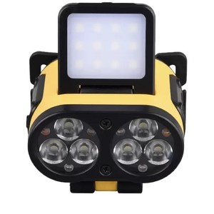 Nouvelle <span class=keywords><strong>lampe</strong></span> <span class=keywords><strong>frontale</strong></span> LED haute luminosité avec détecteur de mouvement, étanche IP65, pour la pêche, portable, double source lumineuse - Product Image 1