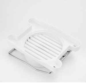 Cortador de huevos de alambre de acero inoxidable de mano cuadrado para cortador de huevos duros - Product Image 3