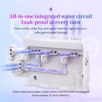 Purificateur d'eau par osmose inverse sous l'évier de haute qualité Affichage TDS Débit de 1000 GPD Indicateur de durée de vie du filtre Hôtel Ménage