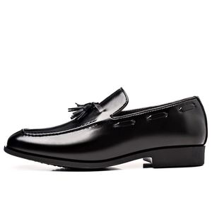 Chaussures décontractées et de mariage pour hommes Istampromo, grandes tailles 38-48, en cuir neuf, antidérapantes, souples, pour toutes les saisons - design plat - Product Image 4