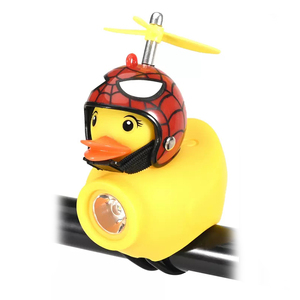 Lumière LED de vélo pour enfants Cartoon Duck Bicycle Lights USB Rechargeable Bike Light with Horn Function - Product Image 3