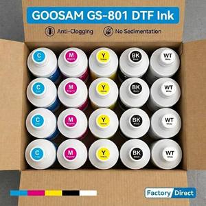 Encre Pigmentée Goosam Super Économique 1000ml en Vrac pour Imprimante Textile, Sans Sédiments, Encre DTF Blanche pour Impression Epson R1390 Xp600 L1800 I3200 - Product Image 1