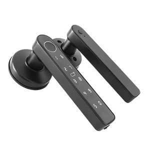 Nf-Kaart Vingerafdruk Ontgrendeling Vergrendelt Gereedschap Beveiligingssleutel Snijmachine Pantserplaat App Ontgrendelen Deur Slimme Handgreep Slot Indoor - Product Image 4