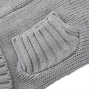 유럽 미국 맞춤 디자인 강아지 스웨터 아크릴 니트 자카드 겨울 애완동물 옷 따뜻하고 편안한 패션 - Product Image 4