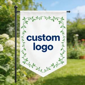 YF Wholesale 12x18 Fanions <span class=keywords><strong>de</strong></span> <span class=keywords><strong>jardin</strong></span> en <span class=keywords><strong>toile</strong></span> <span class=keywords><strong>de</strong></span> <span class=keywords><strong>jute</strong></span> polyester double face, personnalisables, impression numérique, écologiques et durables - Product Image 3