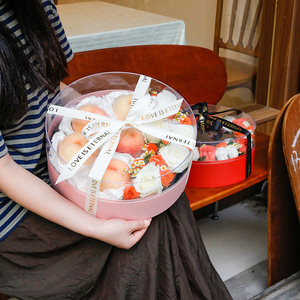 <span class=keywords><strong>2025</strong></span> mô hình mới vòng trong suốt <span class=keywords><strong>Acrylic</strong></span> Hộp Hoa Ngày Valentine Hộp quà tặng - Product Image 3