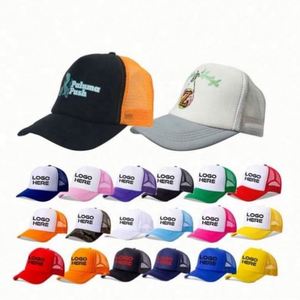 Écussons brodés personnalisés à prix d'usine pour casquettes de camionneur, idéaux pour les événements en plein air - Product Image 1