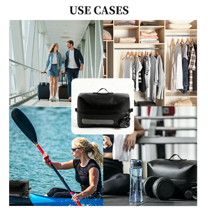 OEM Waterproof Travel Packing <b>Cube</b> Reusable Vacuum <b>Storage</b> Bags for Clothes with Vacuum Pump - Product Image 6