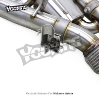 Système d'échappement Valvetronic SS304 pour McLaren Artura 3.0T 2021+ - Prix Usine AUTO - Vente en Gros - Performance Racing Catback