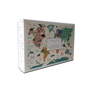 キッズ世界地図フロアパズル 48ピース パズル 早期学習用ギフト - Product Image 3