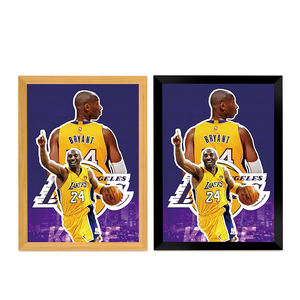 ไฟ LED ประดับตกแต่งรูปดาว <span class=keywords><strong>NBA</strong></span> คุณภาพสูงกรอบรูปพร้อมไฟ LED รองรับผ้าใบภาพวาดแสงน้ำหนักเบา - Product Image 4