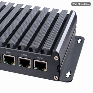 Piesia רשת אבטחה מותאמת אישית 4 LAN מיני מחשב דור 12 N100 N305 DDR5 WiFi BT 4G Win11 X86 נתב חומת אש OEM - Product Image 4