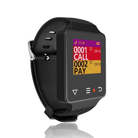 Emergency Call Device Pager Restaurant Waterproof Vibrating Pager Wrist Watch