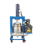 Elektrische hydraulische automatische koudpers sapcentrifuge, nieuwstaat - voor het verwerken van groenten, citroenen, fruit, wijn, kersen