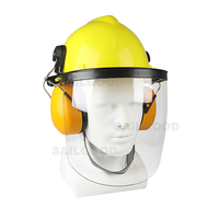 Casco de Bombero Estilo Europeo EN443, ABS, Compuesto, Funcional, Antipolvo, Insonorizado, para Seguridad y Rescate