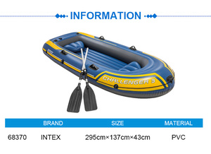 Juego de Bote Inflable Intex 68370 <span class=keywords><strong>Challenger</strong></span> 3, <span class=keywords><strong>Kayak</strong></span> Inflable, Bote para Campamento, Pesca, Plegable y Conveniente - Product Image 2