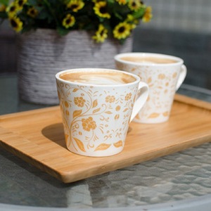 Rectangular <b>tea</b> <b>tray</b> with rounded corners, European style, simple bamboo <b>tray</b>, fashionable and creative living room fruit plate - Product Image 2