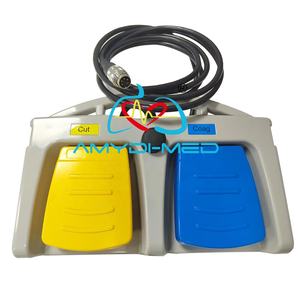 Medische Voetschakelaar Voor Er Vio 200S 200d 300S 300d Aluminium Twee Knooppedalen Voetschakelaar Elektrochirurgische Unit Voetschakelaar - Product Image 1