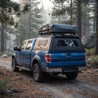 Auvent de camionnette extérieur en aluminium à coque rigide, couverture étanche verrouillable pour Hilux Dmax Tacoma F150 Tundra