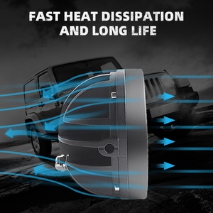 S07 Universe Model 4.5 Inch 50W 6000K <b>LED</b> <b>Projector</b> Motorcycle Headlight Waterproof Die-Cast Aluminum New Condition - Product Image 5