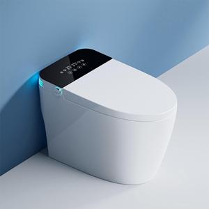 고품질 자동 플러시 화장실 지능형 변기 림리스 워터 클로짓 스마트 변기 리모컨 포함 - Product Image 1