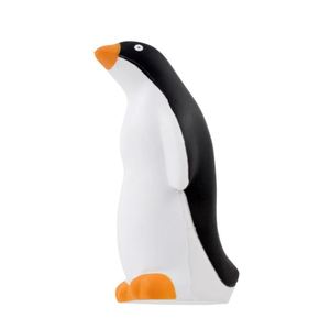 Balles anti-stress souples en PU personnalisées en forme de pingouin de dessin animé, jouets promotionnels animaux moelleux avec logo personnalisé imprimé par transfert - Product Image 3