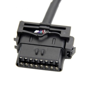 OBD2 J1962 عالمي OBDII 2-Splitter Y كابل PVC معزول مع موصل نحاسي لتطبيقات الماكينة - Product Image 5
