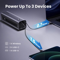 Cargador Portátil Inalámbrico Gendome Premium Micro 30 22.5W LiFePO4 Multicompatible con Modo de Reposo Inteligente y Alta Seguridad